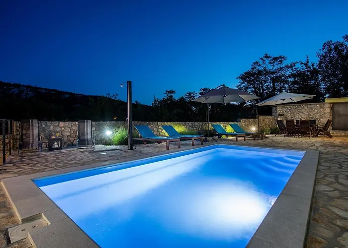 Family Friendly Zaneta With Pool Villa Grižane